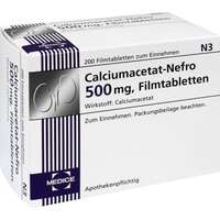 Calciumacetat-Nefro 500 mg