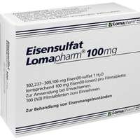 Eisensulfat Lomapharm 100 mg