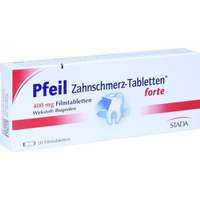 Pfeil Zahnschmerz-Tabletten 200 mg Filmtabletten