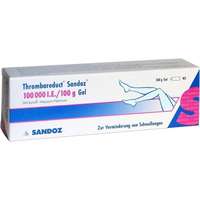 Thrombareduct Sandoz 100 000 I.E. / 100g Gel