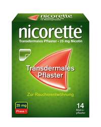 Nicorette  25 mg/16 h - transdermales Pflaster