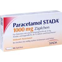 Paracetamol AL 1000 Zäpfchen