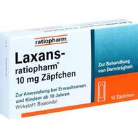 Diazepam-ratiopharm 10 mg Zäpfchen