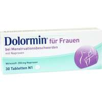 Dolormin für Frauen bei Menstruationsbeschwerden mit Naproxen