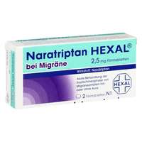 Naratriptan HEXAL bei Migräne 2,5 mg Filmtabletten
