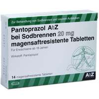 Pantoprazol HEXAL bei Sodbrennen, 20 mg magensaftresistente Tabletten