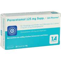 Paracetamol 125 Supp. - 1 A Pharma