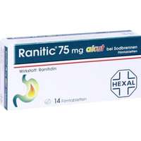 Ranitic 75 mg akut bei Sodbrennen