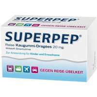 Superpep Reise Kaugummi-Dragées 20mg