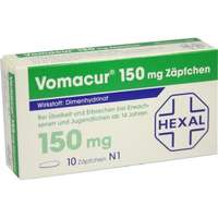 Vomacur 150 mg Zäpfchen