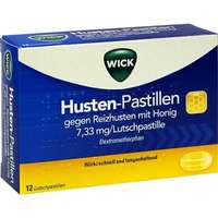 WICK Husten-Pastillen gegen Reizhusten mit Honig 7,33 mg/Lutschpastille