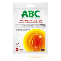 ABC Lokale Schmerz-Therapie Wärme-Pflaster mit Sensitiv-Vlies 9,85 mg Wirkstoffhaltiges Pflaster