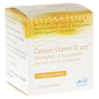 Calcium Vitamin D3 acis 500 mg/400 I.E. Kautabletten