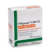 Hepaxane 6.000 IE (60 mg) /0,6 mL Injektionslösung in einer Fertigspritze