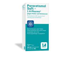 Paracetamol Saft - 1 A Pharma gegen Fieber und Schmerzen