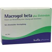 Macrogol beta plus Elektrolyte Pulver zur Herstellung einer Lösung zum Einnehmen