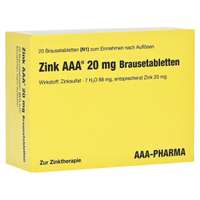 Zinkit 20 mg Brausetabletten