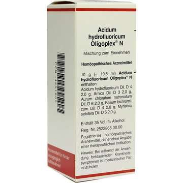 Acidum hydrofluoricum Oligoplex N