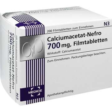 Calciumacetat-Nefro 700 mg