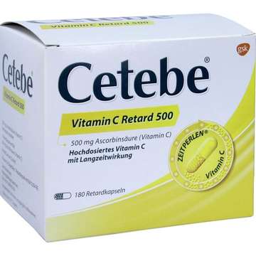 Cetebe Vitamin C Retard 500