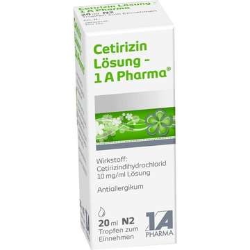 Cetirizin Lösung - 1A Pharma