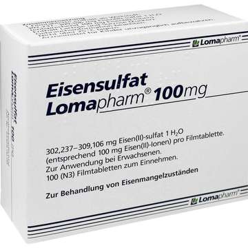 Eisensulfat Lomapharm 100 mg