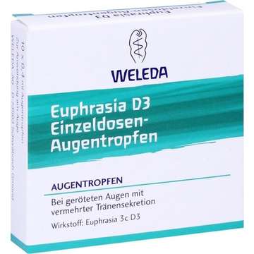 Euphrasia D3 Einzeldosen-Augentropfen