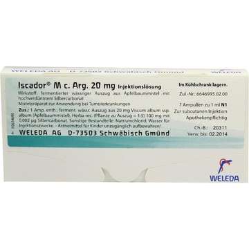 Iscador M c. Arg. 20mg