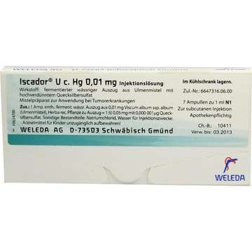 Iscador P c. Hg 0,01 mg
