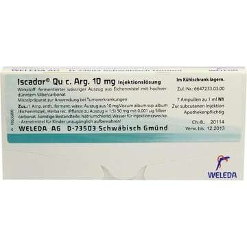 Iscador Qu c. Arg. 10mg