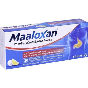 Maaloxan 25 mVal Kautablette lemon