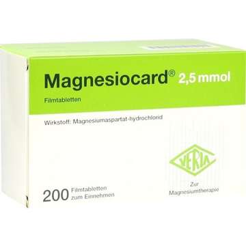 Magnesiocard 2,5 mmol