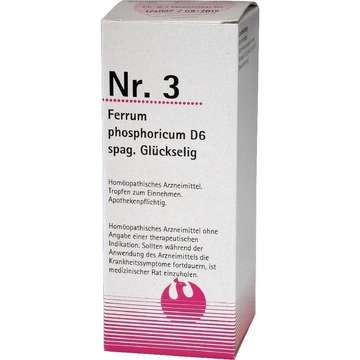 Nr.3 Ferrum phosphoricum D12 Globuli