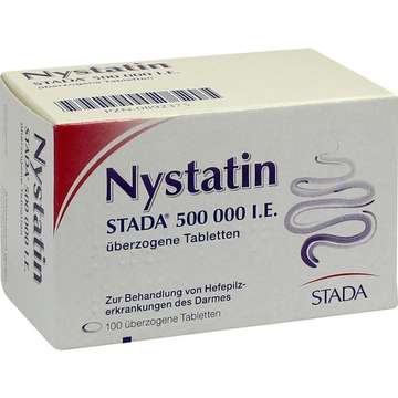 Nystatin STADA 500 000 I.E. überzogene Tabletten