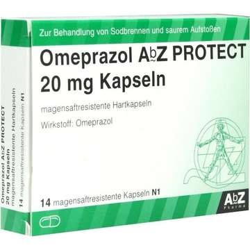 Omeprazol-CT protect 20 mg magensaftresistente Hartkapseln