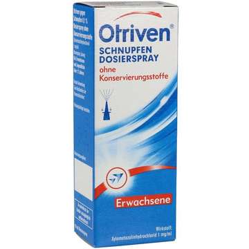 Otriven gegen Schnupfen 0,1% Dosierspray ohne Konservierungsstoffe