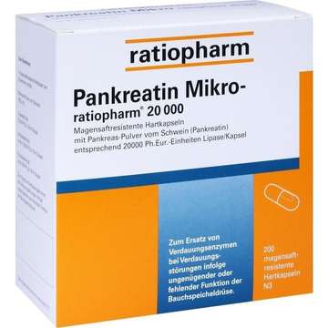 Pankreatin Mikro-ratiopharm 20 000