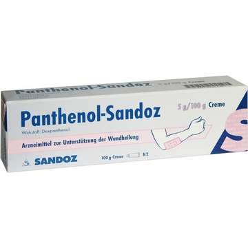 Panthenol-Sandoz 5g/100g Creme