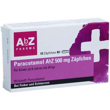 Paracetamol AL 500 Zäpfchen