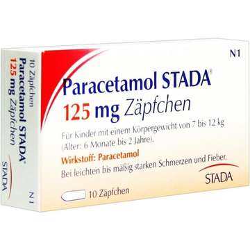 Paracetamol STADA 125mg Zäpfchen