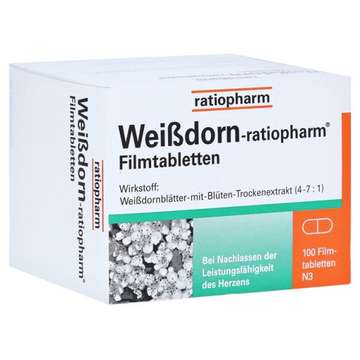 Weißdorn-ratiopharm Filmtabletten