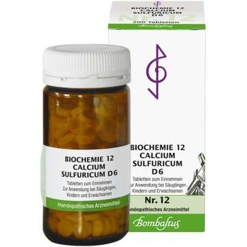 Biochemie 12 Calcium sulfuricum D6