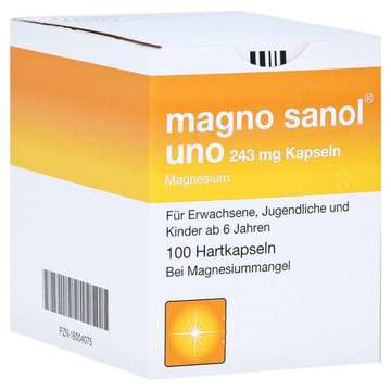 Magno sanol uno 243 mg Kapseln