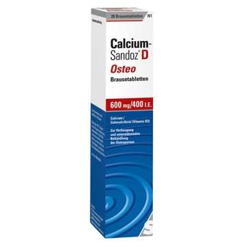 Calcium-Sandoz D osteo Brausetabletten