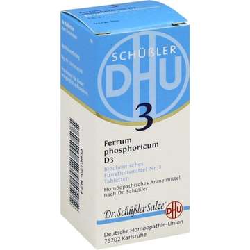 DHU Schüßler-Salz Nr.3 Ferrum phosphoricum D3 Biochemisches Funktionsmittel