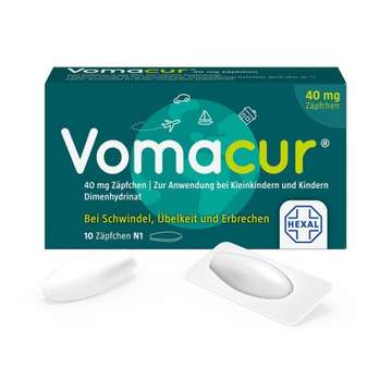 Vomacur 40 mg Zäpfchen