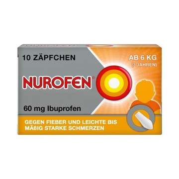 Nurofen Junior 60 mg Zäpfchen