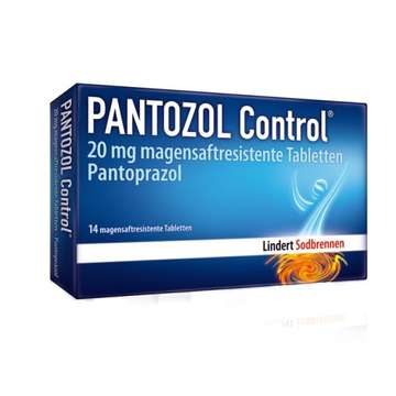 PANTOZOL Control 20 mg magensaftresistente Tabletten