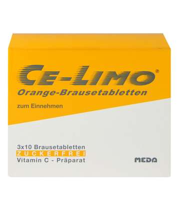 Ce-Limo Orange - Brausetabletten