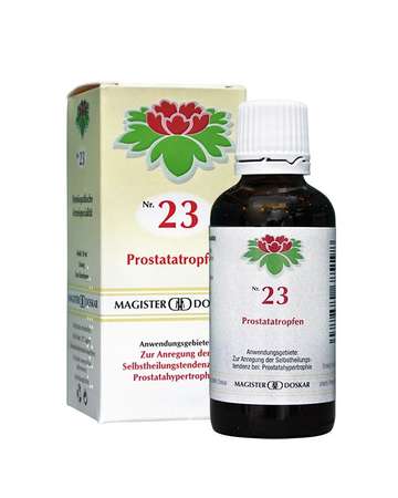 Nr. 23 Prostatatropfen zum Einnehmen "Mag.Doskar"